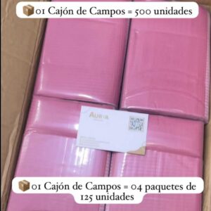 CAMPOS DESCARTABLE X CAJON 500 UNIDADES TRIPLE CAPA