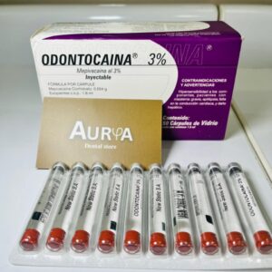 ODONTOCAINA 3% MEPIVACAINA AL 3% X BLISTER 10 UNIDADES