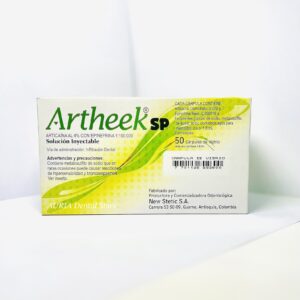 Artheek SP 4% 1:100.000 – Caja de Cartón x 50 Cárpules de Vidrio