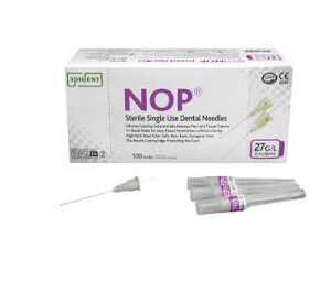 AGUJA EXTRALARGA SPIDENT 27G LILA